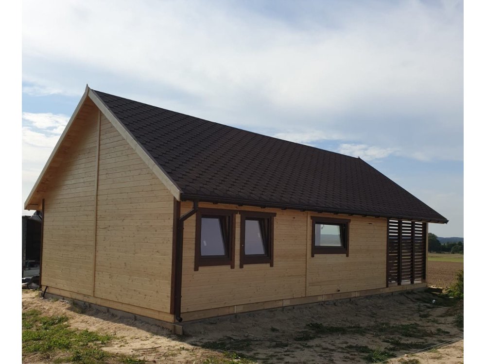Crocus Wooden House – 6 × 11m | 38.67 m²
