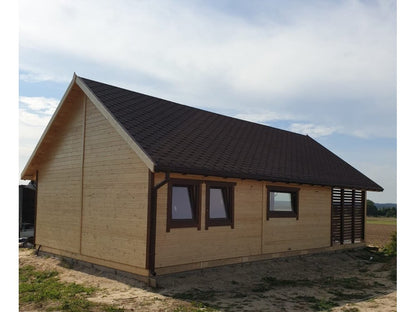 Crocus Wooden House – 6 × 11m | 38.67 m²