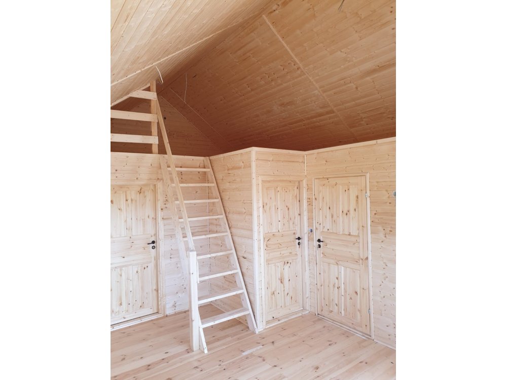 Crocus Wooden House – 6 × 11m | 38.67 m²