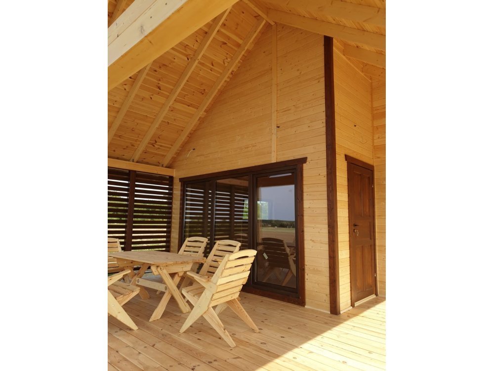 Crocus Wooden House – 6 × 11m | 38.67 m²
