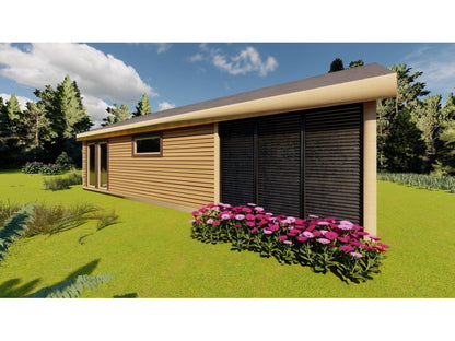 Crocus Wooden House – 6 × 11m | 38.67 m²