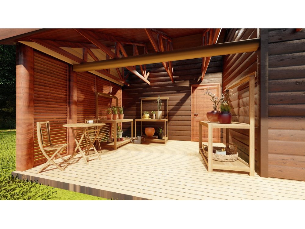 The Elmsworth Wooden House – 5 × 11m | 38.05 m²