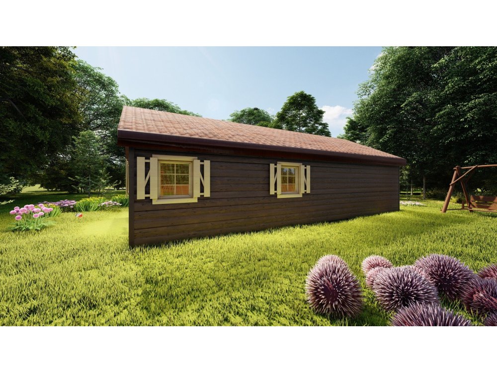 The Elmsworth Wooden House – 5 × 11m | 38.05 m²