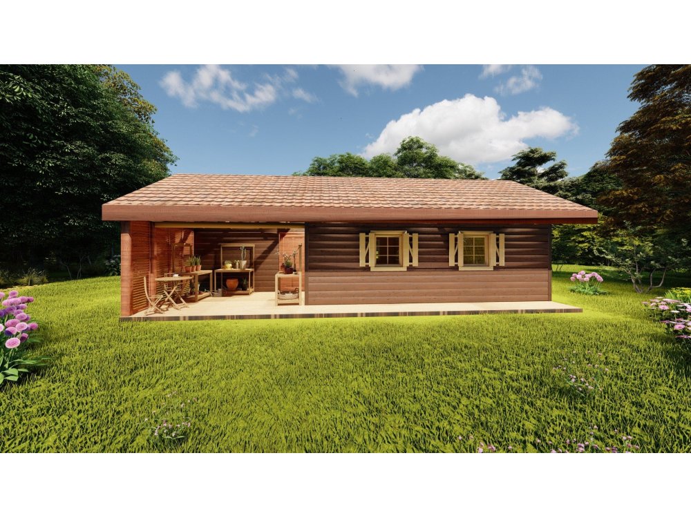 The Elmsworth Wooden House – 5 × 11m | 38.05 m²