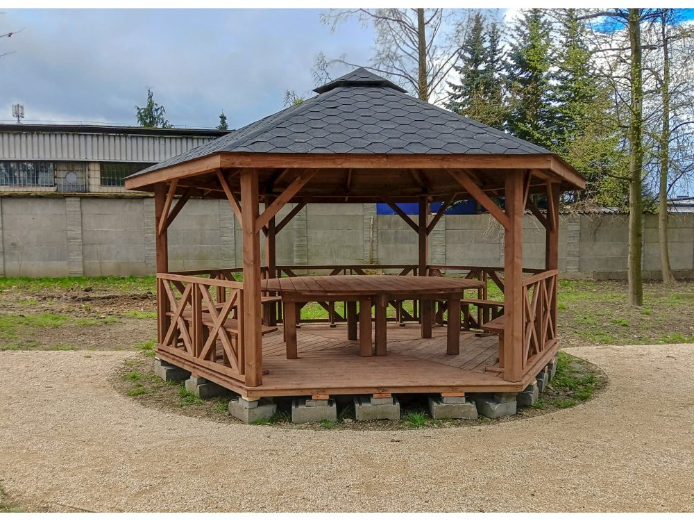 Hexagonal Gazebo S5b