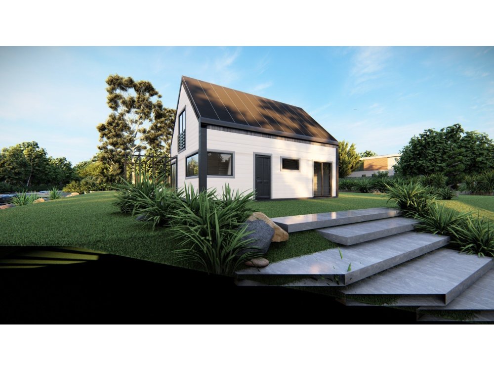 Hazelwood Wooden House – 6 x 8.5m | 51.10m²