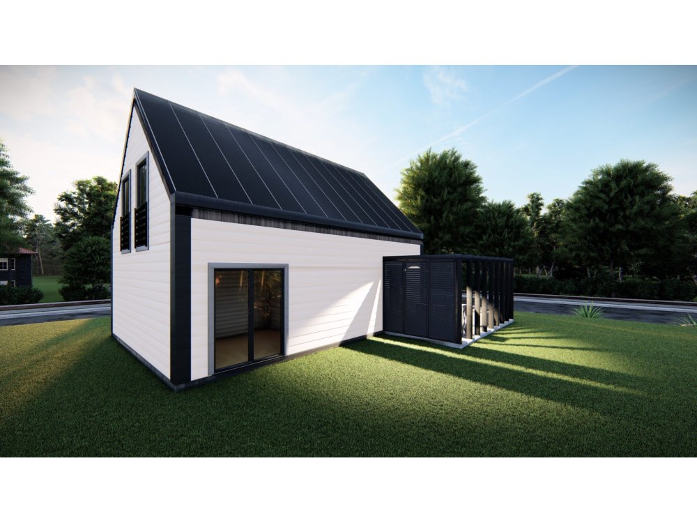 Hazelwood Wooden House – 6 x 8.5m | 51.10m²