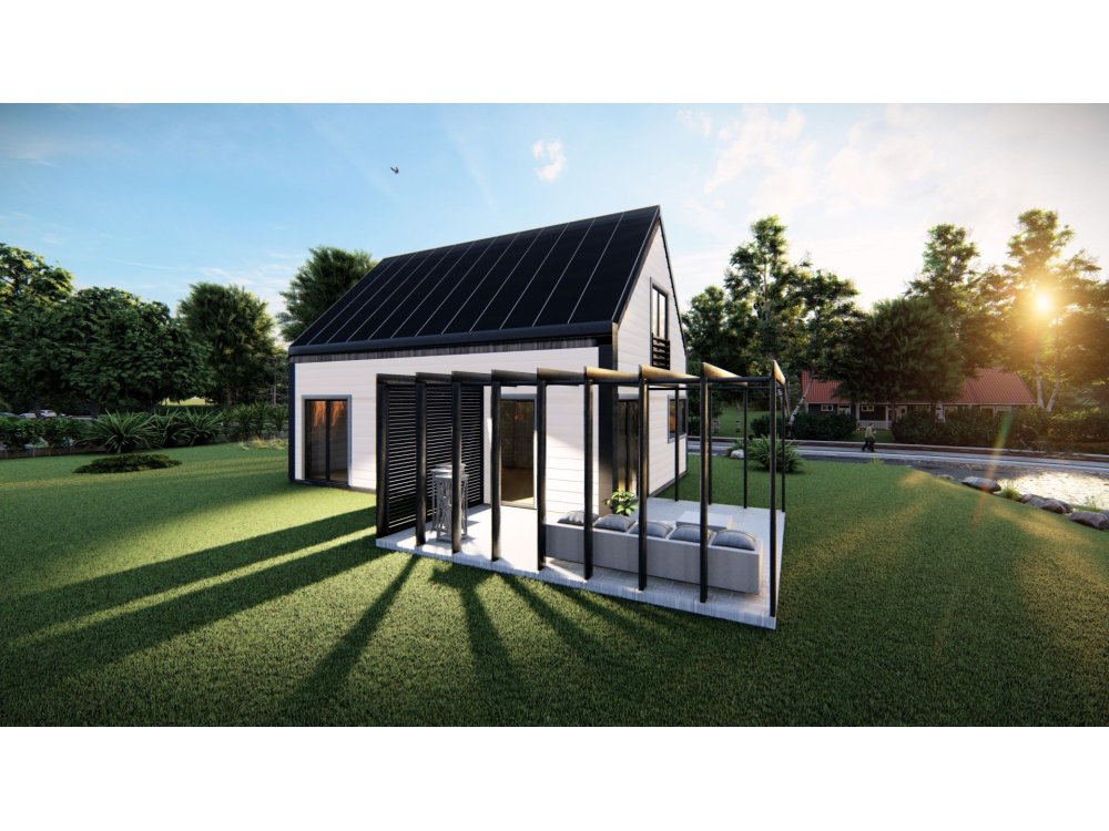 Hazelwood Wooden House – 6 x 8.5m | 51.10m²