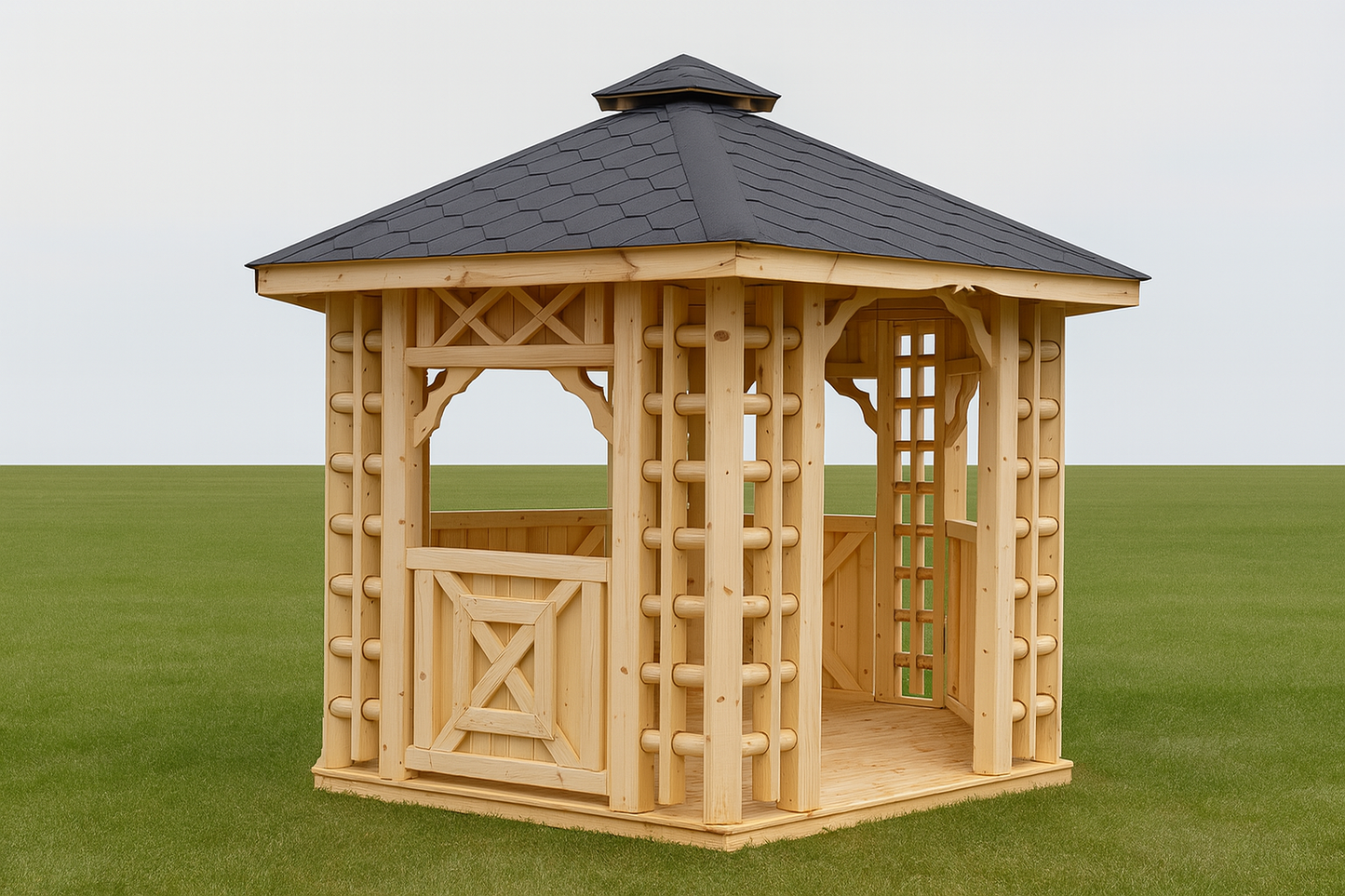 Hexagonal Gazebo Hampton Classic