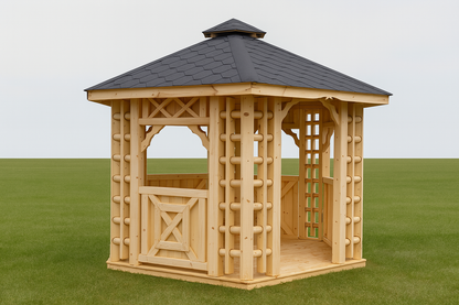 Hexagonal Gazebo Hampton Classic