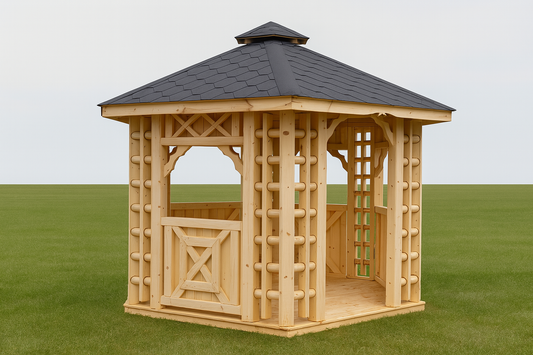 Hexagonal Gazebo Hampton Classic