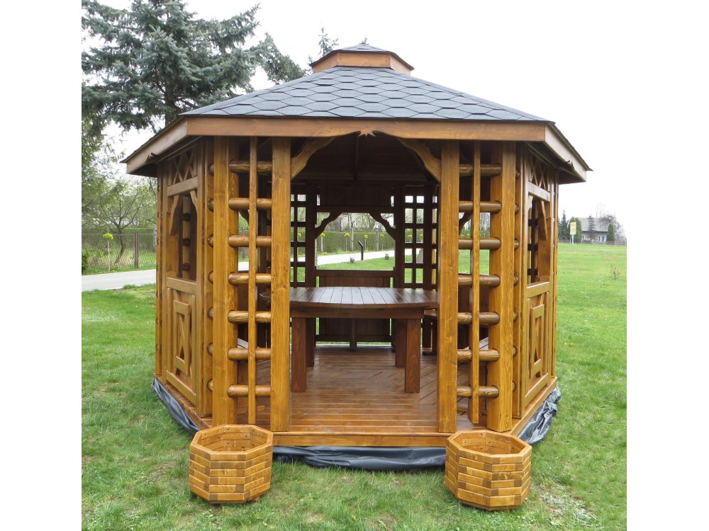 Hexagonal Gazebo Hampton Classic