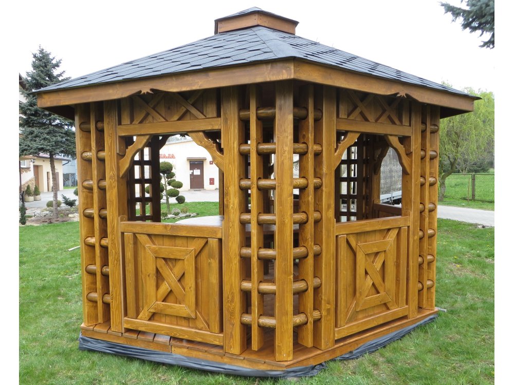 Hexagonal Gazebo Hampton Classic