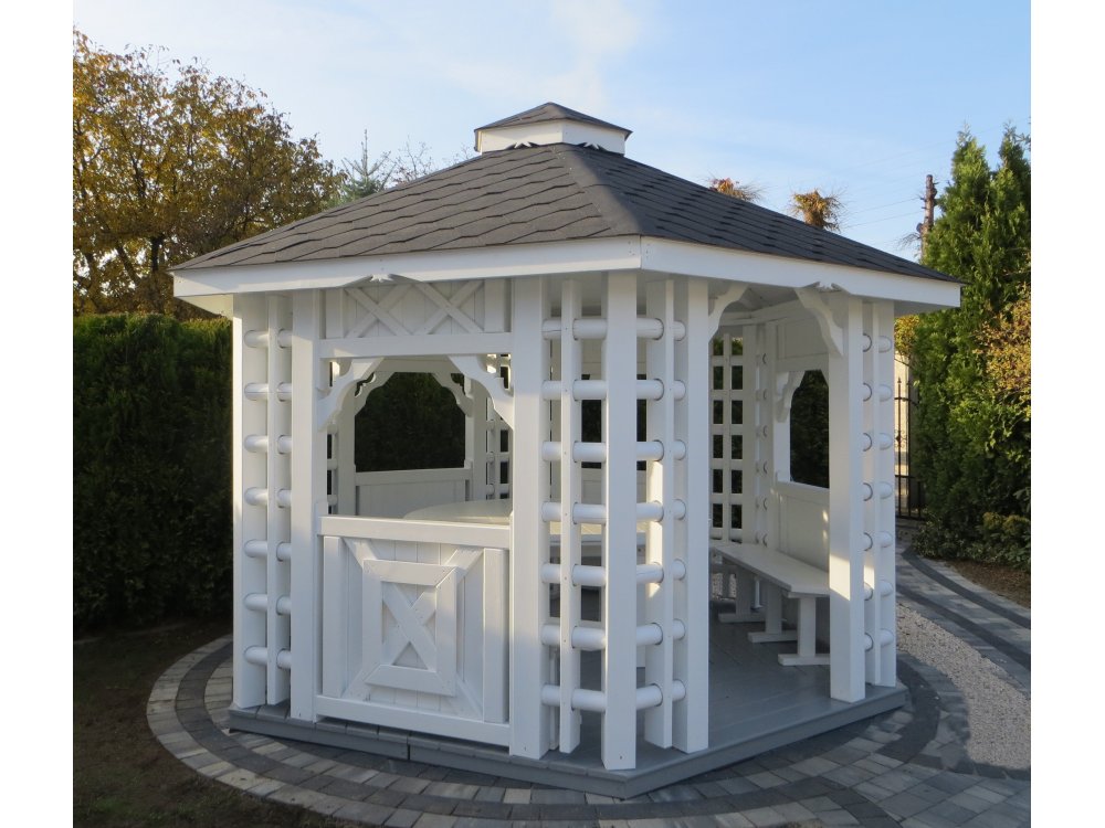 Hexagonal Gazebo Hampton Classic