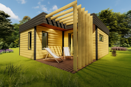 Lindenwood Wooden House – 6 x 8.65m | 30.37m²