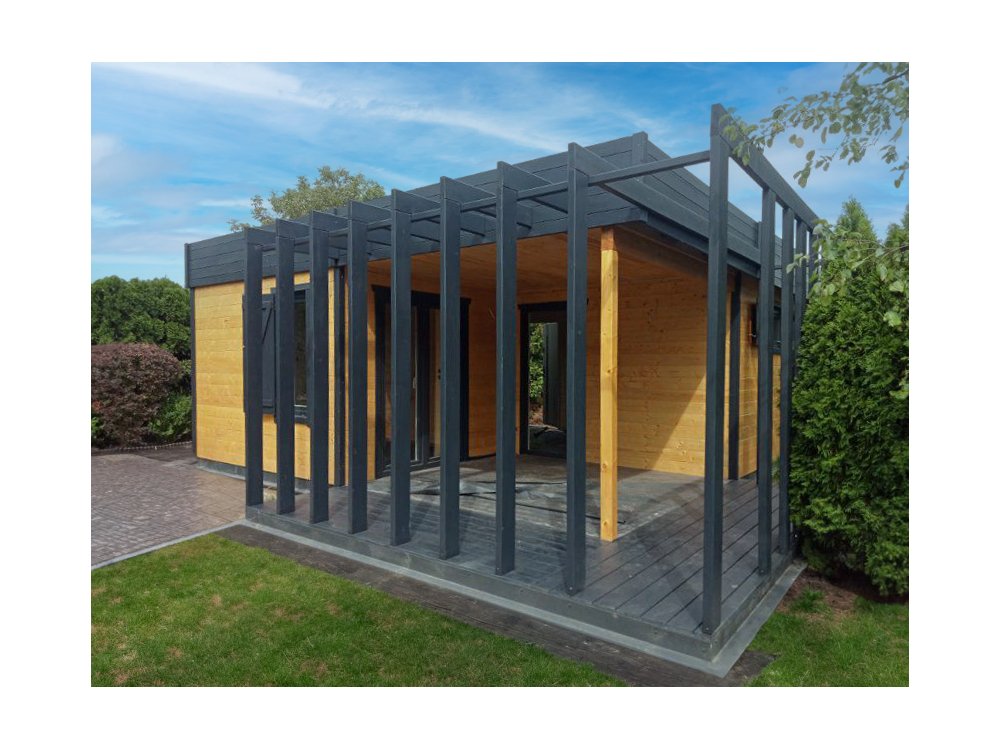 Lindenwood koka māja – 6 x 8,65 m | 30,37 m²