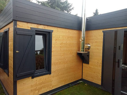 Lindenwood koka māja – 6 x 8,65 m | 30,37 m²