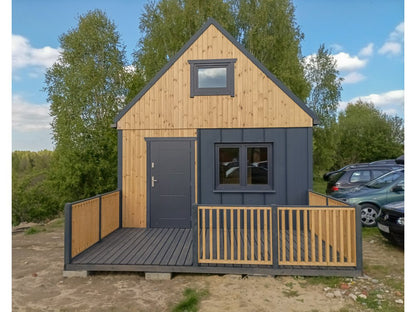 Loftwood koka māja A1 4,5 × 5,5 m | 35 m²