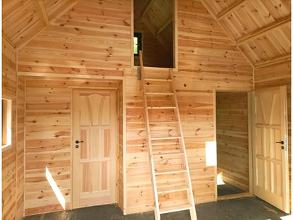 Loftwood koka māja A1 4,5 × 5,5 m | 35 m²