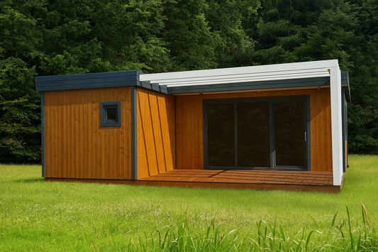 Meadowline Wooden House – 8 × 6 m | 31.21 m²