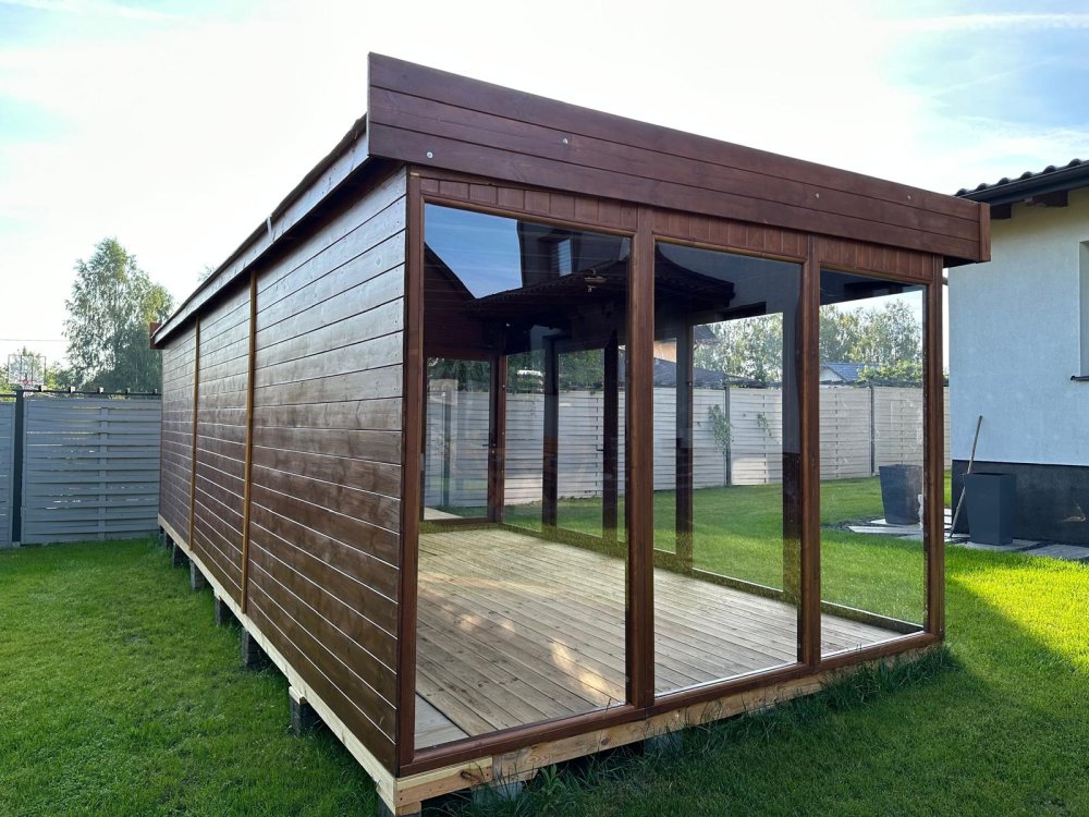 Garden Shed N12 + Terrace