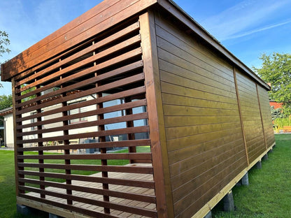 Garden Shed N12 + Terrace