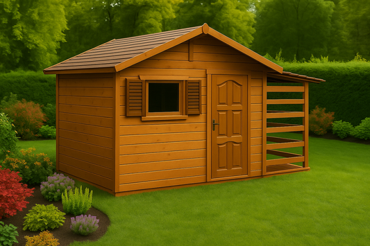 Garden Shed N1 (3m x 2m) + Woodshed