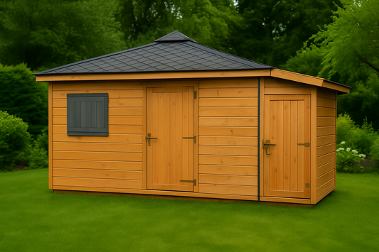Garden Shed N2 (3m x 3m) + Storeroom
