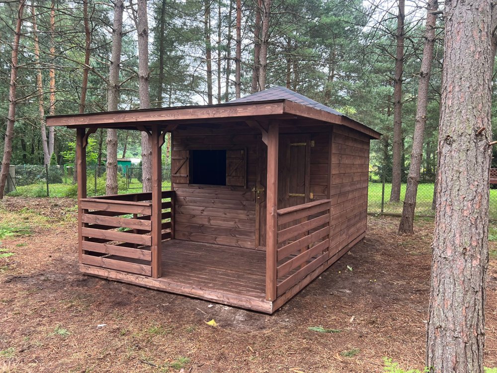 Garden Shed N2 (3m x 3m) + Terrace