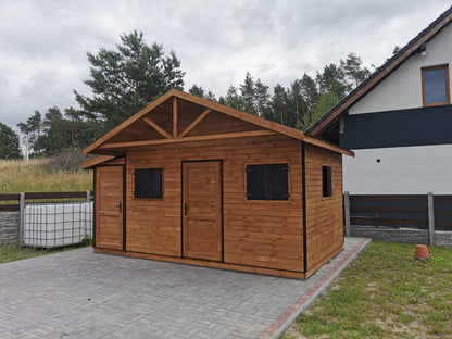 Garden Shed N5 (3m x 3m) + Storeroom