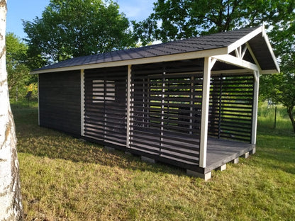 Garden Shed N5 (4m x 3m) + Terrace