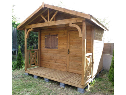 Garden Shed N5a (3m x 3m) + Terrace