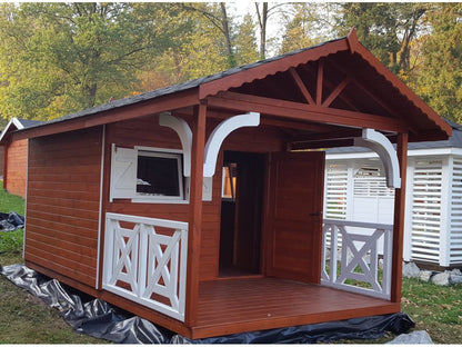 Garden Shed N5a (3m x 3m) + Terrace