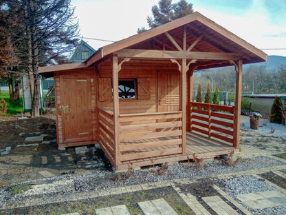 Garden Shed N5a (3m x 3m) + Terrace + Storeroom