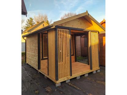 Garden Shed N5b (3m x 3m) + Terrace