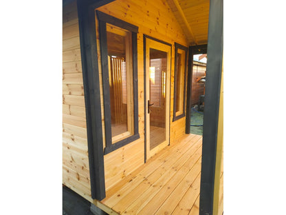 Garden Shed N5b (3m x 3m) + Terrace