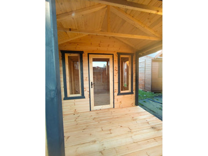 Garden Shed N5b (3m x 3m) + Terrace