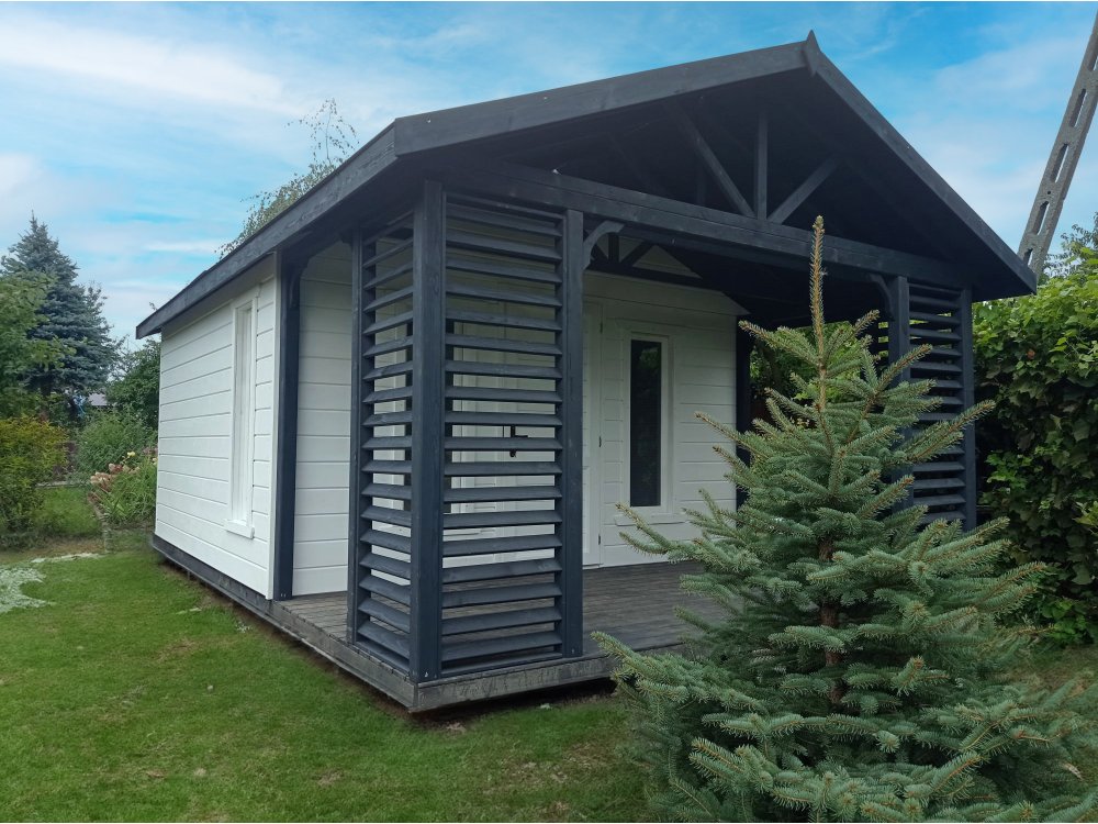 Garden Shed N5b (3m x 3m) + Terrace