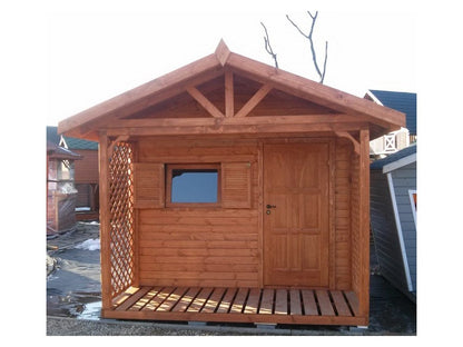 Garden Shed N6 (3m x 2m) + Terrace