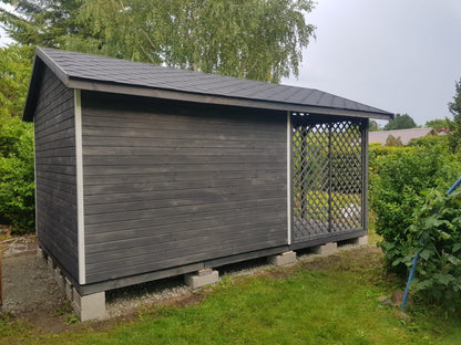 Garden Shed N6 (3m x 2m) + Terrace