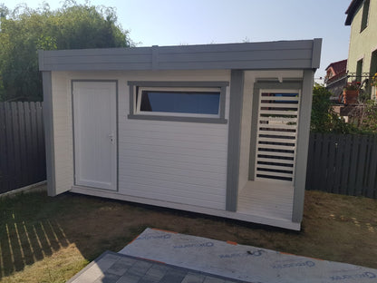 Garden Shed N9 + Woodshed