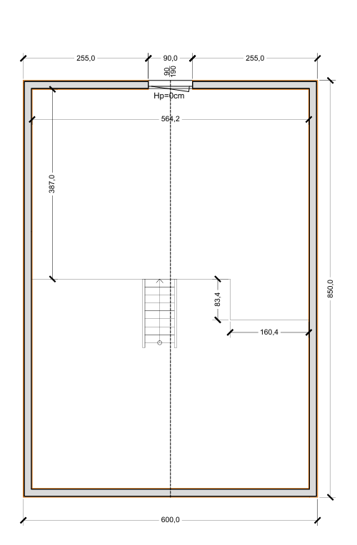 The Oakridge Wooden House 6 × 8.5 m | 68.66 m²