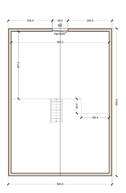 The Oakridge Wooden House 6 × 8.5 m | 68.66 m²