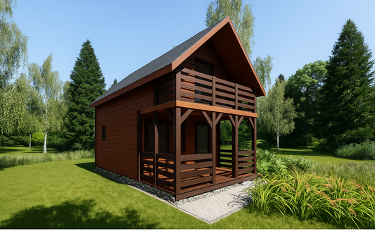 Rowan Wooden House 16-30m²