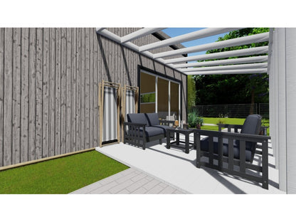 Rowan Vista koka māja – 4 x 8,5 m | 32,5 m²