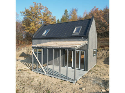 Rowan Vista koka māja – 4 x 8,5 m | 32,5 m²