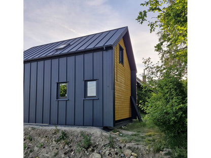 Willow Modern W1 koka māja – 5 × 7 m | 35 m²