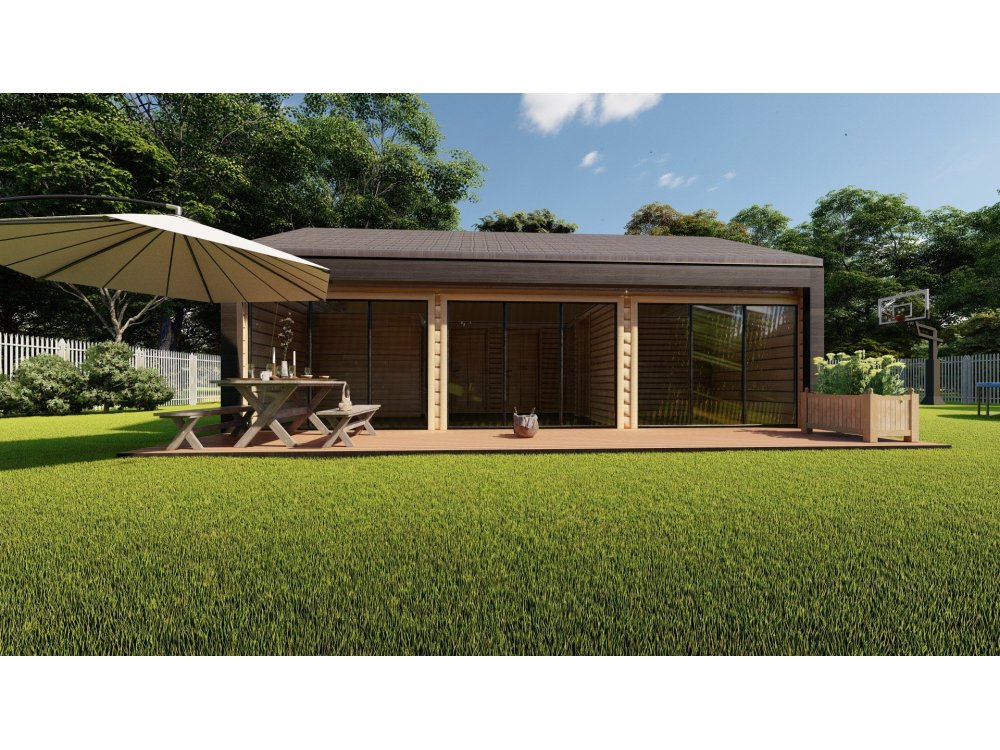 Willowbrook Wooden House – 5.5 x 9m | 41.91m²