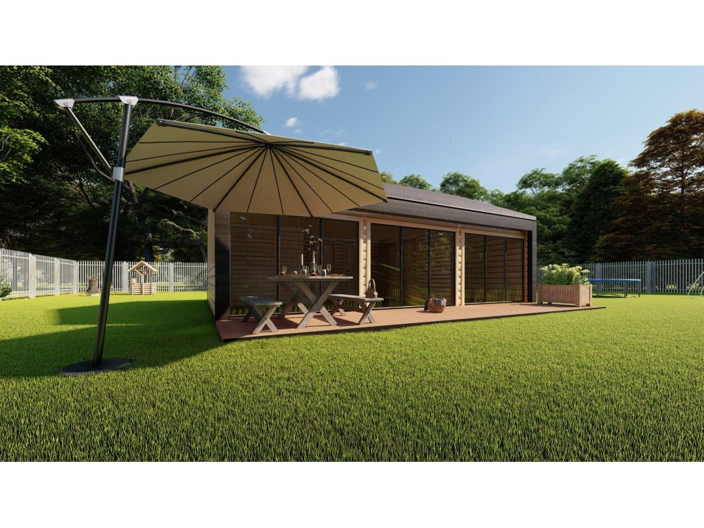 Willowbrook Wooden House – 5.5 x 9m | 41.91m²