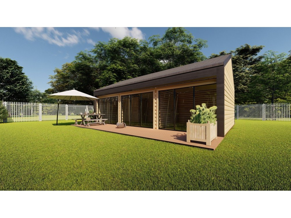 Willowbrook Wooden House – 5.5 x 9m | 41.91m²